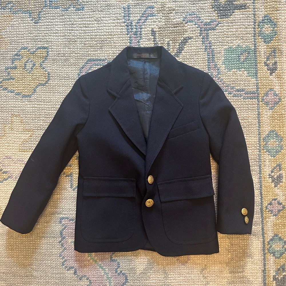 Classic Navy Kids Blazer